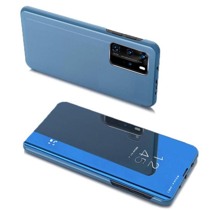 Ruhtel - Clear View Fodral Xiaomi Mi 10T / 10T Pro - Blå