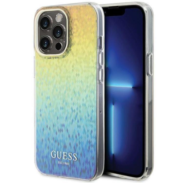 Guess Mobilskal till iPhone 15 Pro Max IML Mirror Disco Iridescent | 2353 | AlltMobil