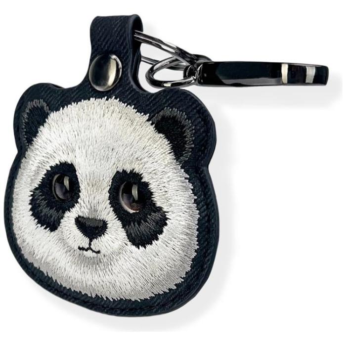 NIMMY - Nimmy AirTag Skal Big Eyed Pet 2.0 Panda - Svart