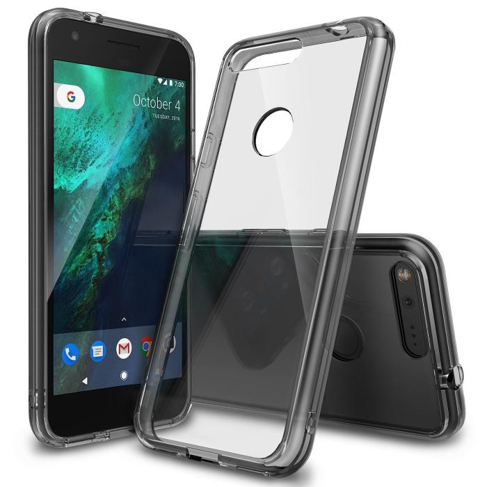 UTGATT5 - Ringke Fusion Shock Absorption Skal till Google Pixel XL - Grå