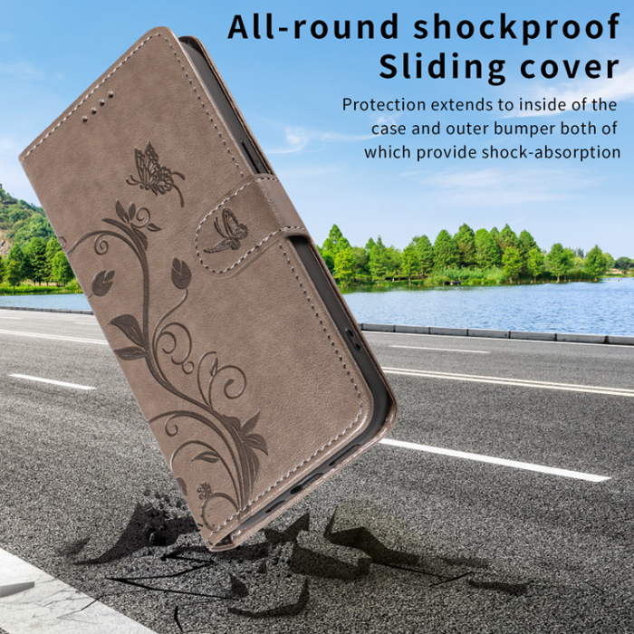 A-One Brand - OnePlus 15 5G Plånboksfodral Flower Pattern Konstläder