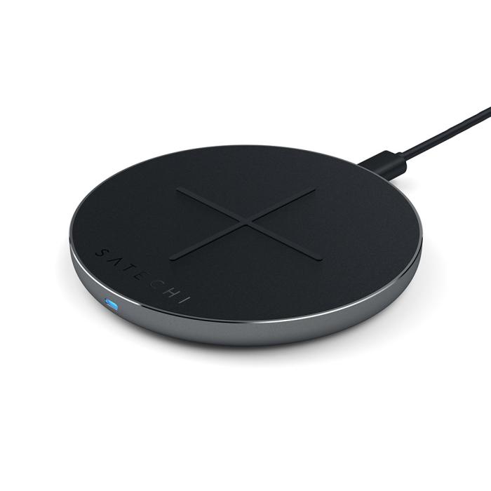 Satechi - Satechi Aluminum USB-C snabb trådlös laddare V2