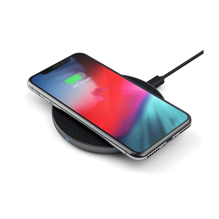 Satechi - Satechi Aluminum USB-C snabb trådlös laddare V2