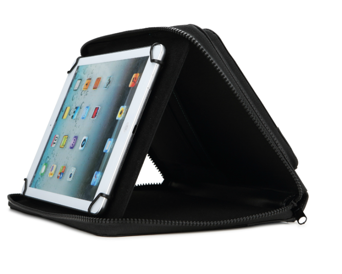 UTGATT5 - Rock Universal tablet folio Svart