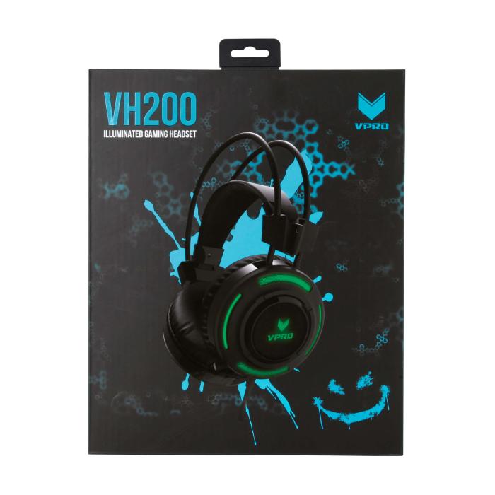 UTGATT5 - VPRO Headset 2.1 Gaming VH200 Svart