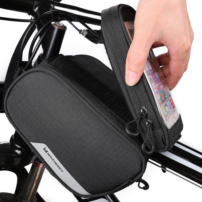 Wozinsky - Wozinsky Cykelhållare 6,5 inch 1,5L - Svart