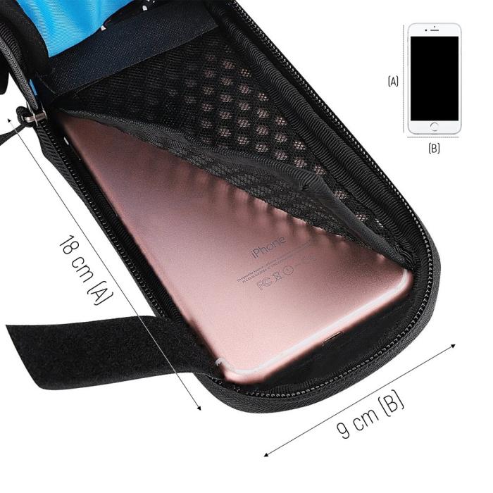Wozinsky - Wozinsky Cykelhållare 6,5 inch 1,5L - Svart