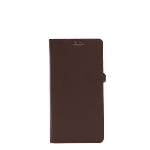 BUFFALO äkta läder Plånboksväska Samsung S20 Plus - Brun