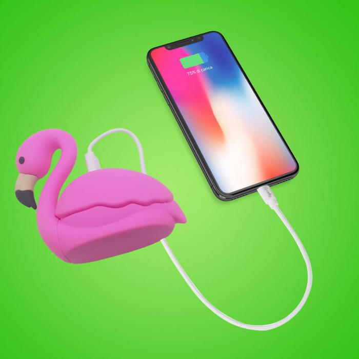 UTGATT5 - CELLY PowerBank Emoji Flamingo 2200 mAh