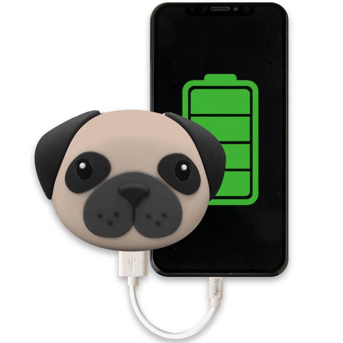 UTGATT5 - CELLY PowerBank Pug 2600 mAh