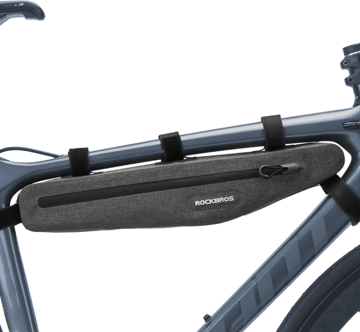 Rockbros - Rockbros AS-052 Vattentät Cykelväska För Ram - Grå