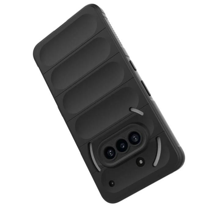 A-One Brand - Nothing Phone (3a) Mobilskal MagSafe Rugged TPU - Svart