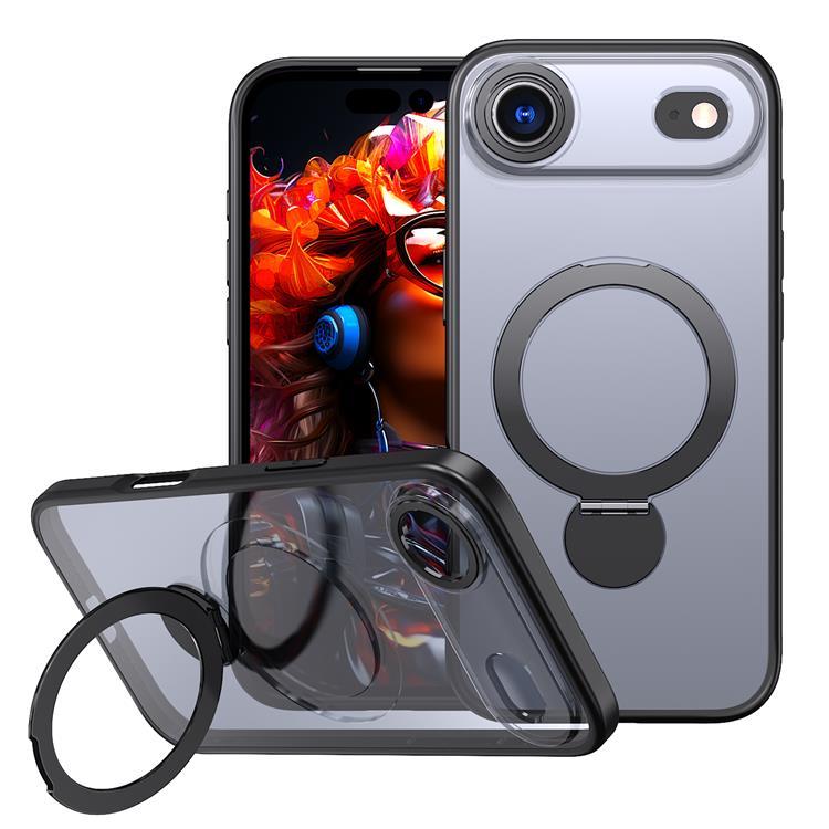 iPhone Air Mobilskal MagSafe Rotating Kickstand (Svart) | 2353 | AlltMobil