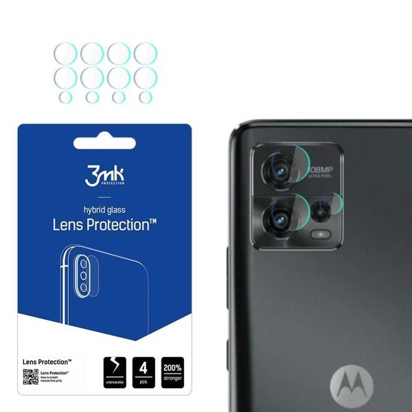 3MK Motorola Moto G72 Kameralinskydd | 5468 | AlltMobil