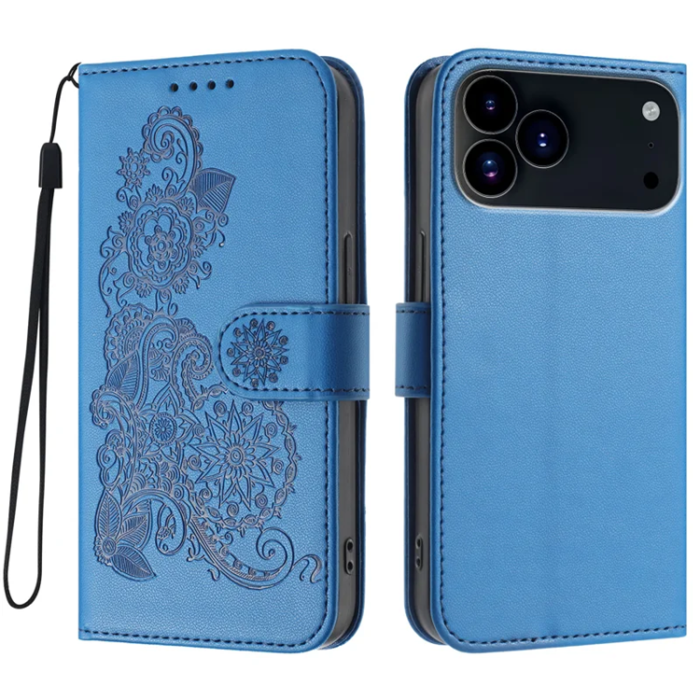 A-One Brand - iPhone 17 Pro Max Plånboksfodral Mandala Flower