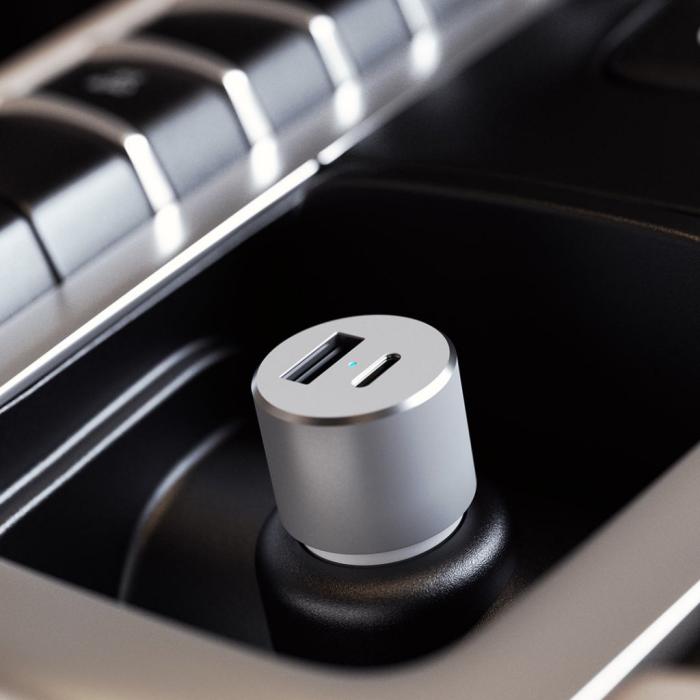 Satechi - Satechi billaddare med PD 1xUSB-C och 1xUSB-A på hela 72 Watt
