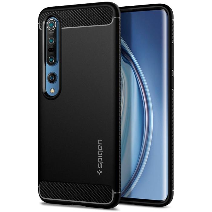 UTGATT5 - SPIGEN Rugged Armor Xiaomi Mi 10/Mi 10 Pro Matte Black