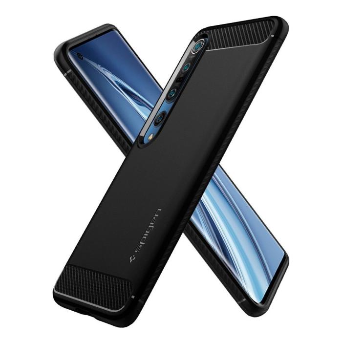 UTGATT5 - SPIGEN Rugged Armor Xiaomi Mi 10/Mi 10 Pro Matte Black