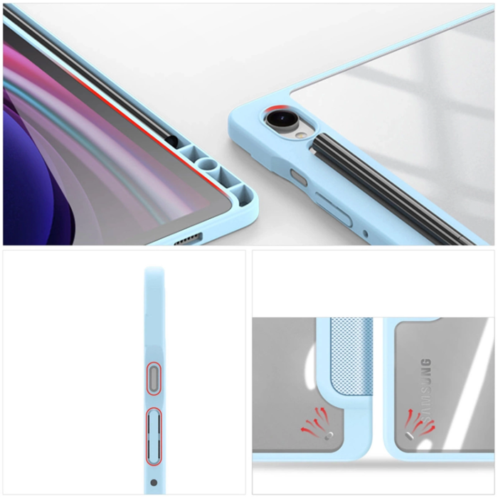 Dux Ducis - Dux Ducis Galaxy Tab S9/S9 FE Fodral Toby - Blå