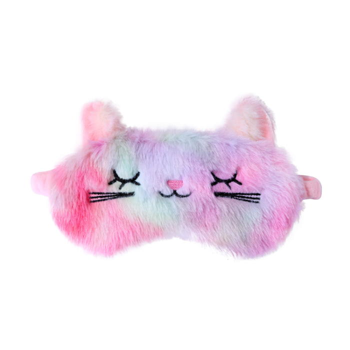A-One Brand - Bekväm Fur Sovmask/Ögonmask - Cat