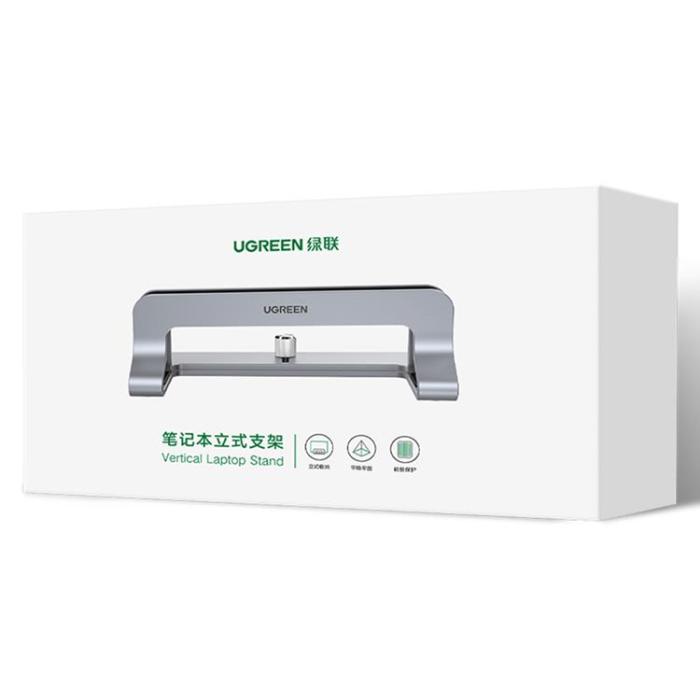 Ugreen - Ugreen Laptop Stand Vertical Almunium - Silver