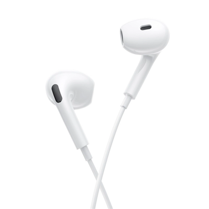 BASEUS - Baseus Trådbundna In-Ear Hörlurar USB-C Encok CZ19 - Vit