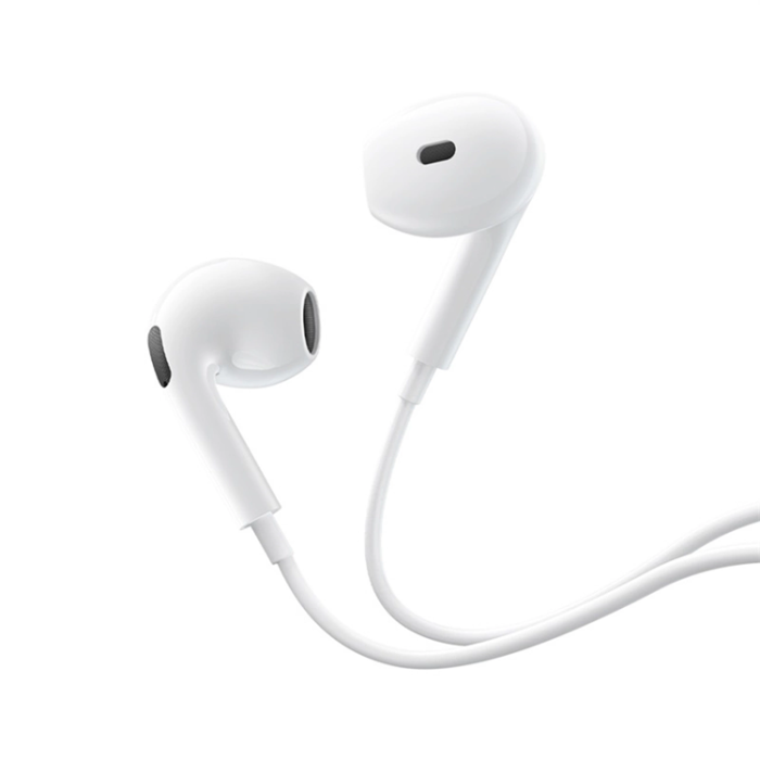 BASEUS - Baseus Trådbundna In-Ear Hörlurar USB-C Encok CZ19 - Vit