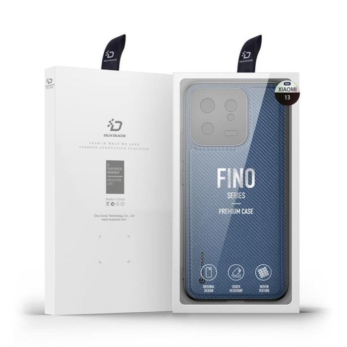 Dux Ducis - Dux Ducis Xiaomi 13 Skal Fino Silikon - Blå