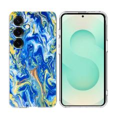 OEM - Mobilskal till Samsung Galaxy A37 TPU Marmortryck - Ljusbl&aring;