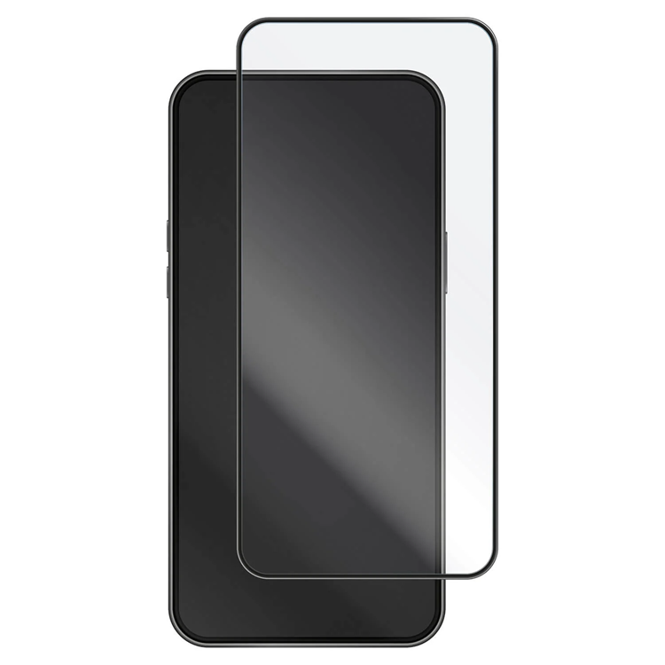 Gear iPhone 16 Pro Härdat Glas Skärmskydd 3D Platinum - Svart | 5468 | AlltMobil