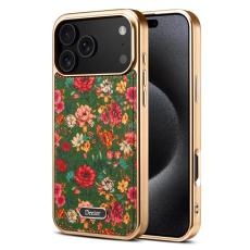 DENIOR - DENIOR iPhone 17 Pro Mobilskal MagSafe Detachable - Peony Grön
