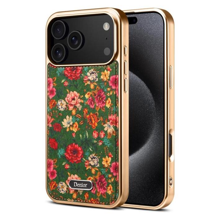 DENIOR - DENIOR iPhone 17 Pro Mobilskal MagSafe Detachable - Peony Grön