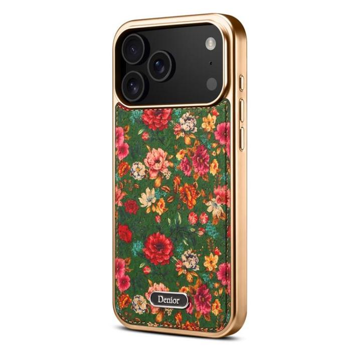 DENIOR - DENIOR iPhone 17 Pro Mobilskal MagSafe Detachable - Peony Grön