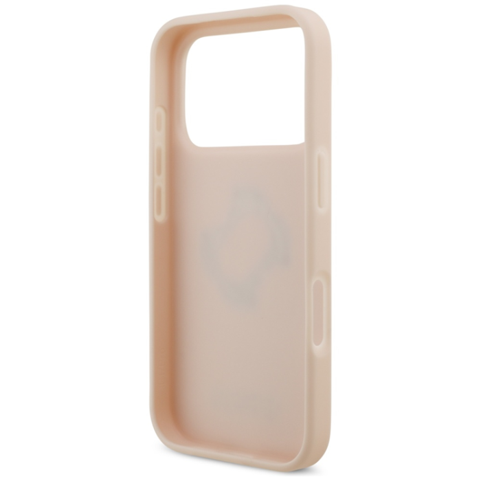 Guess - Guess iPhone 17 Pro Mobilskal Grained Classic Logo - Rosa