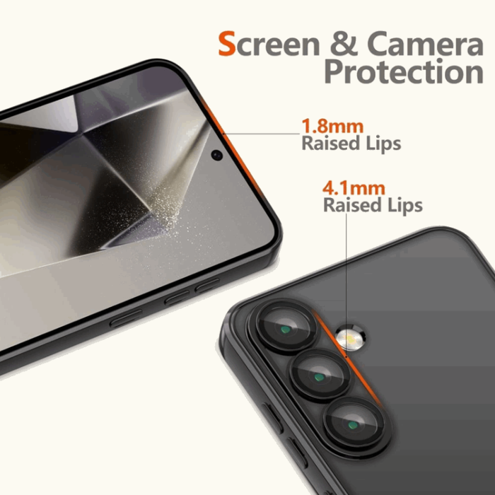 Tech-Protect - Tech-Protect Galaxy S25 Edge Mobilskal Magsafe Magflex - Shiny Svart