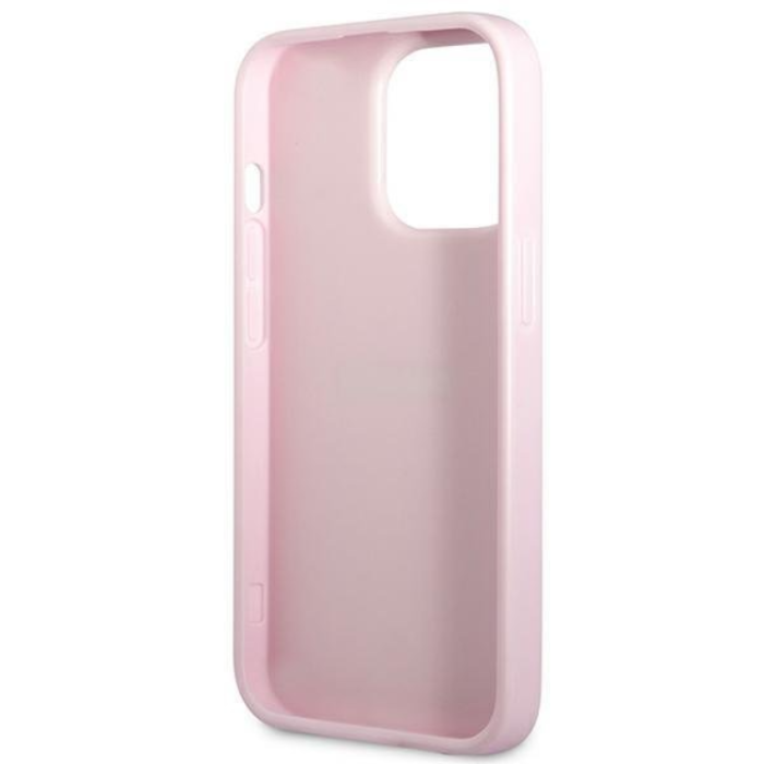 Guess - Guess iPhone 13 Pro Max Skal Saffiano Stripe - Lila