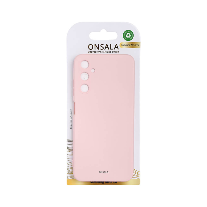 Onsala - Onsala Galaxy A05s 4G Mobilskal Silikonkänsla - Rosa