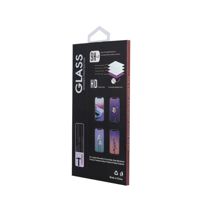 OEM - iPhone 13 Mini Härdat Glas Skärmskydd Svart Kant