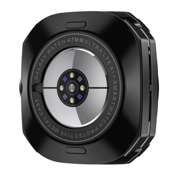 A-One Brand - Samsung Galaxy Watch Ultra (47mm) Skal Cyber Style - Svart/Vit