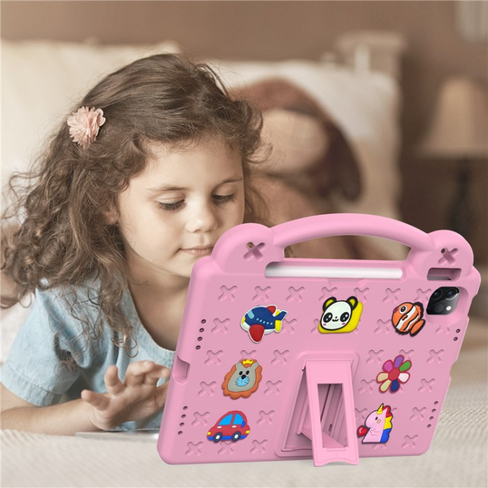 OEM - Lenovo Tab M10 (Gen 3) 10.1 Skal EVA Kickstand - Rosa