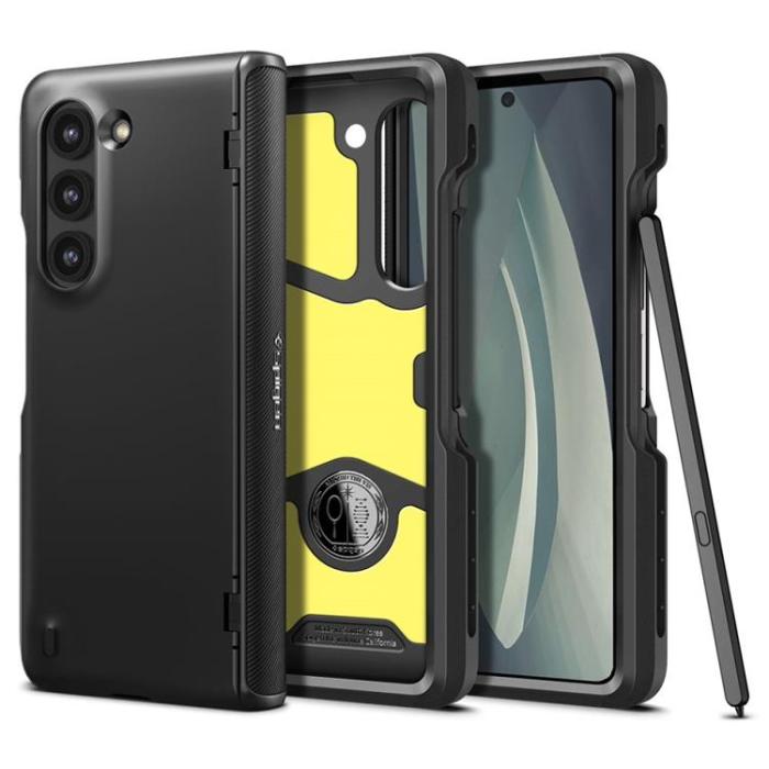 Spigen - Spigen Galaxy Z Fold 5 Mobilskal Slim Armor Pro Pen - Svart