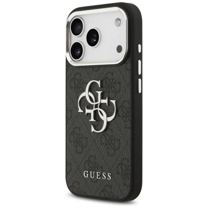 Guess - Guess iPhone 17 Pro Mobilskal 4G Big 4G Classic Logo - Svart