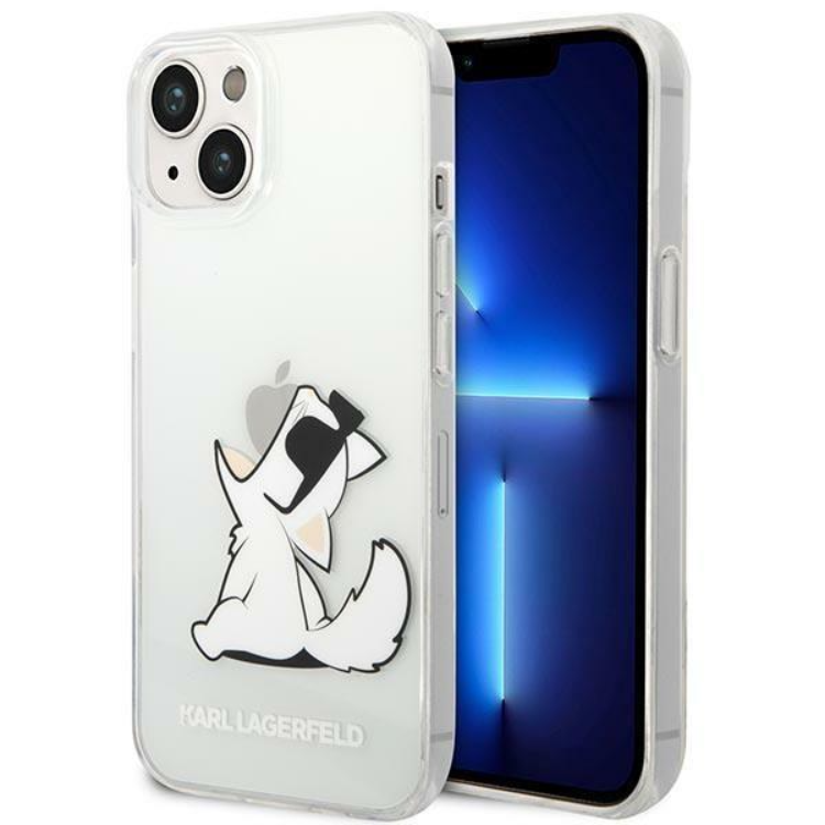 Karl Lagerfeld iPhone 14 Plus Skal Choupette Fun - Transparent | 2353 | AlltMobil