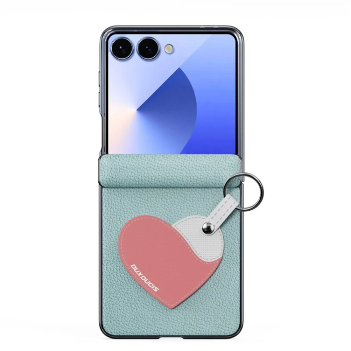 Dux Duci - DUX DUCIS Galaxy Z Flip 7 Mobilskal Ringhållare Luvy - Cyan