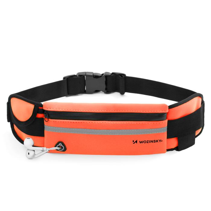 UTGATT1 - Wozinsky expanderbart löparbälte/Waistband - Orange