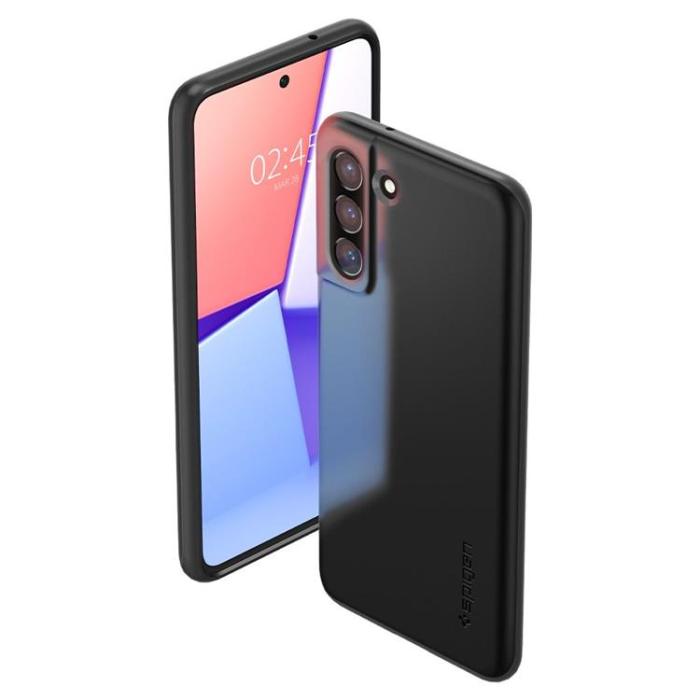 UTGATT - Spigen Thin Fit Skal Galaxy S21 FE - Svart