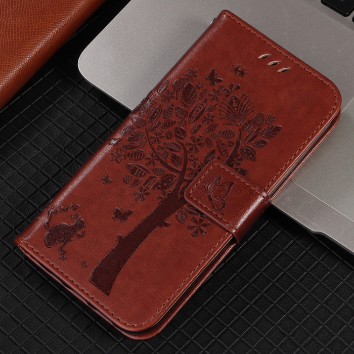 A-One Brand - OnePlus 15 5G Plånboksfodral Cat Tree Pattern Konstläder