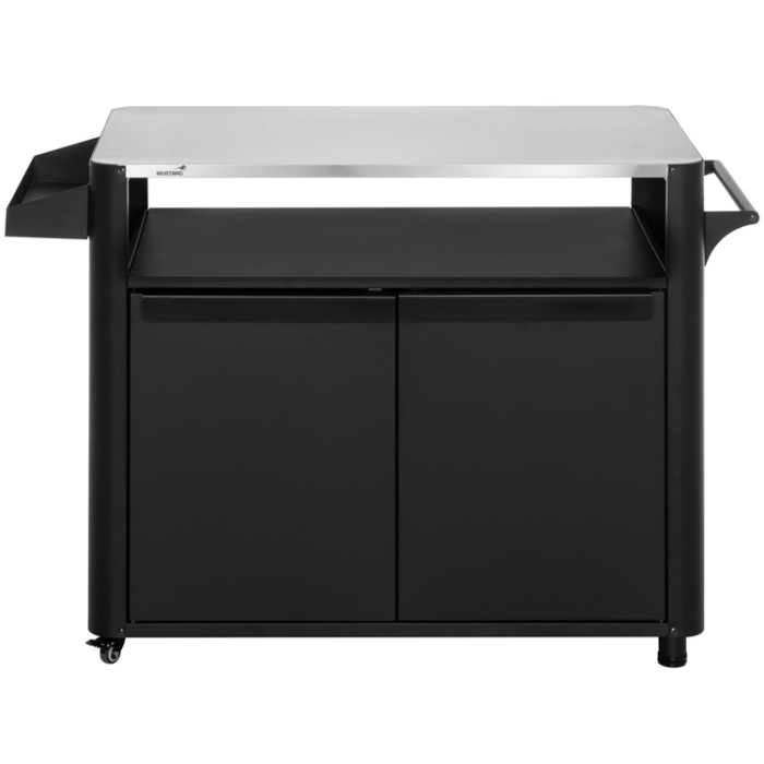 Mustang - Mustang Grillbord Svart 135 x 60 x 90 cm