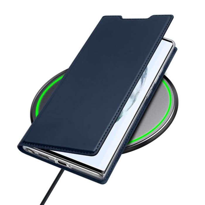 Dux Ducis - Dux Ducis Skin Series Fodral Galaxy S22 Ultra - Blå