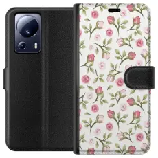 Gustaf - Pl&aring;nboksfodral till Xiaomi 13 Lite med Blommigt
